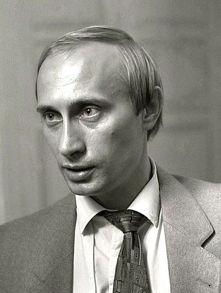 1990년대 상트페테르부르크 시절 푸틴.