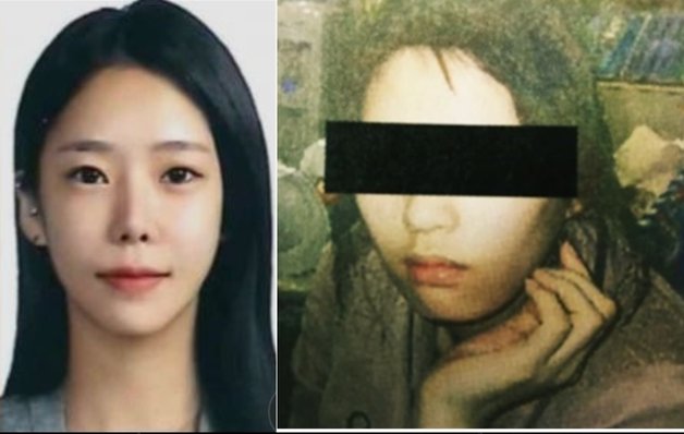 가평계곡 살인사건 지명수배자인 이은해(오른쪽)와 2005년 세상을 놀라게 한 ‘엄 여인 사건’의 엄인숙. (경찰청 제공) © 뉴스1