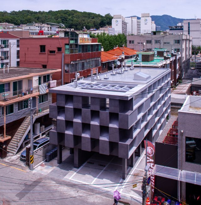 경기주택도시공사(GH)가 2019년 준공한 ‘하대원 행복주택’. 모듈러 방식으로 지어졌다. 경기주택도시공사 제공