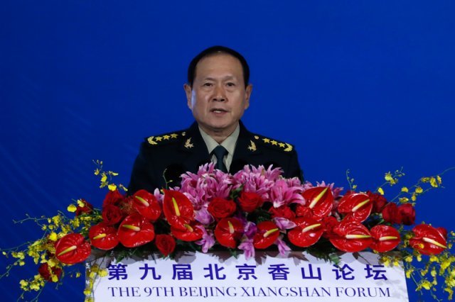 웨이펑허(魏鳳和) 중국 공산당 중앙군사위원회 위원 겸 국방부장. AP뉴시스