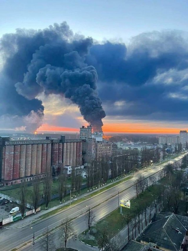 폭발한 러시아 브랸스크 시설