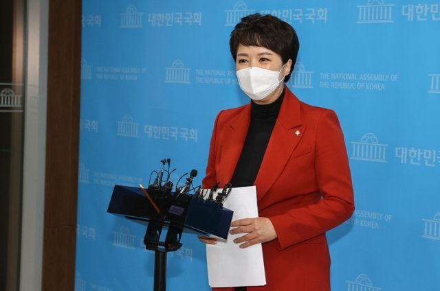 국민의힘 김은혜 경기도지사 후보. 사진공동취재단