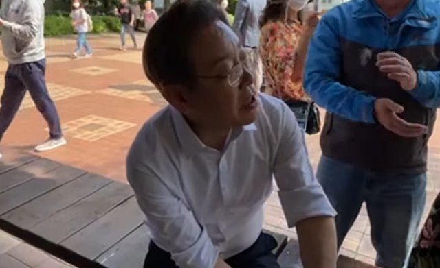 인천 계양을 보궐선거에 출마한 이재명 전 경기도지사. 유튜브