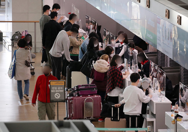 인천국제공항 제1터미널 출국장.  © News1