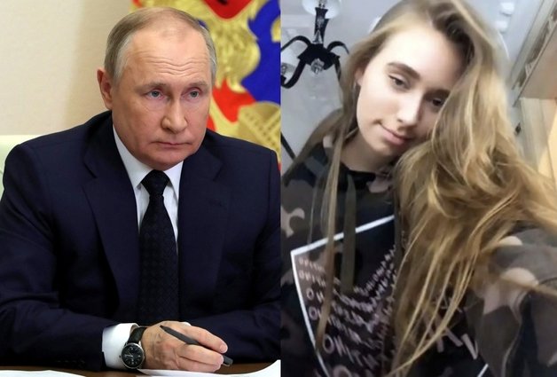 푸틴 대통령(왼쪽)의 가사도우미로 일한 스베틀라나 크리보노기크 사이에서 낳은 딸로 알려진 루이자 로조바. (인스타그램 갈무리) © 뉴스1