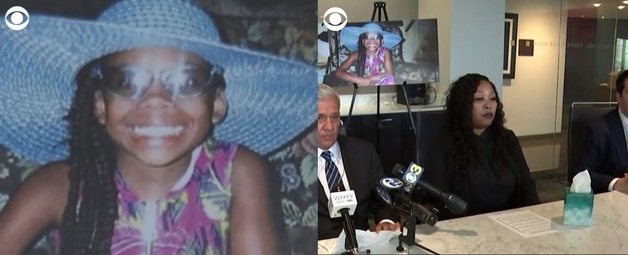 글로벌 숏 비디오 플랫폼 ‘틱톡’에서 ‘블랙아웃 챌린지’를 하다 숨진 닐라 앤더슨(왼쪽)과 그의 어머니 타웨인나 앤더슨.(CBS뉴스 방송화면 캡처). © 뉴스1