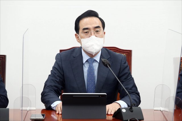 더불어민주당 박홍근 원내대표. (공동취재) 뉴스1