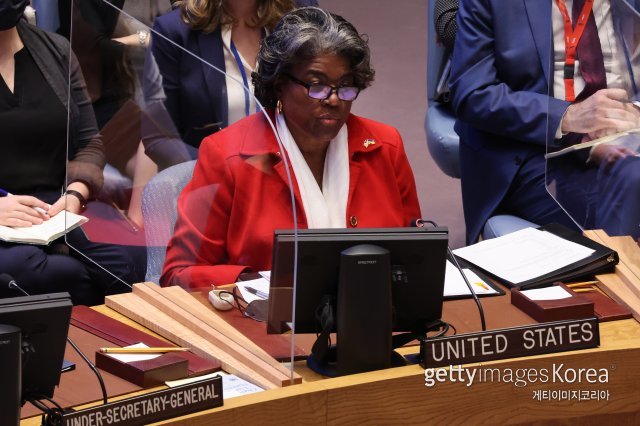 린다 토머스그린필드 유엔 주재 미국 대사 ⓒ(GettyImages)/코리아