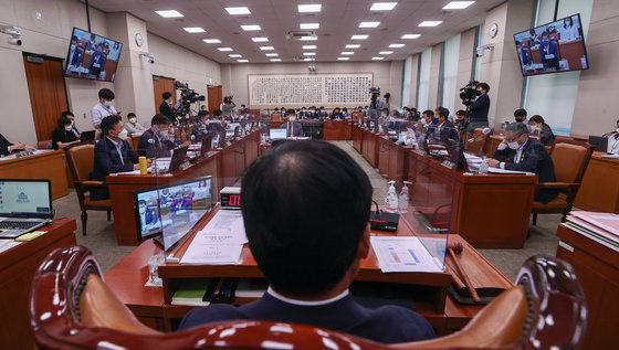 26일 서울 여의도 국회에서 법제사법위원회 전체회의가 열리고 있다. (공동취재) 2022.5.26/뉴스1 © News1