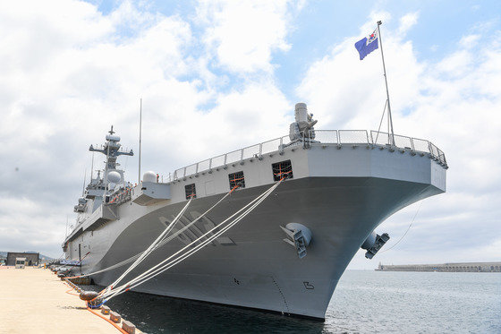 해군 대형수송함 ‘마라도함’. 해군 제공