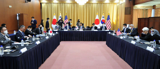 제10차 한미일 외교차관 협의회. 사진공동취재단