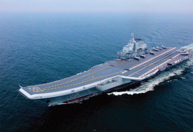 중국 해군 항공모함 랴오닝. 뉴시스