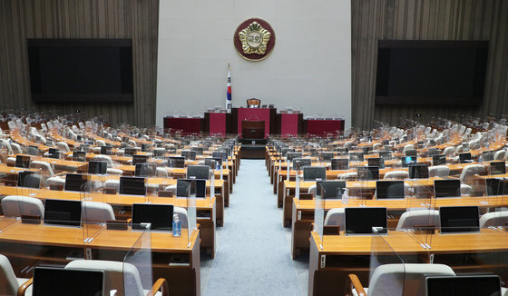 국회의사당 본회의장. 국회 제공