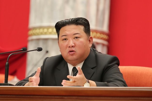 북한 김정은 노동당 총비서. (평양 노동신문=뉴스1)