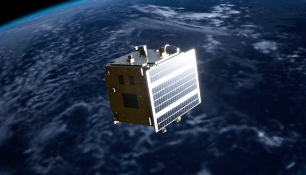 지구 저궤도를 도는 위성 이미지. 출처=한국항공우주연구원