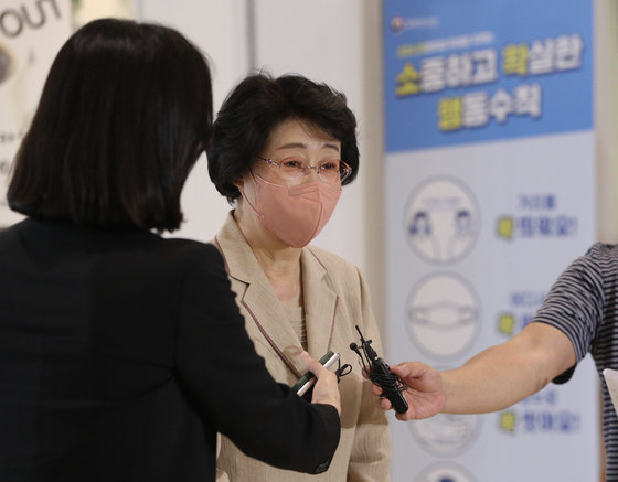 김승희 보건복지부 장관 후보자. /뉴스1 © News1