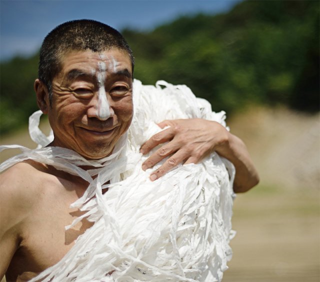 마임 인생 50주년을 맞아 기념 공연 등 행사를 갖는 유진규 마이미스트. 프로젝트그룹 결사대 제공