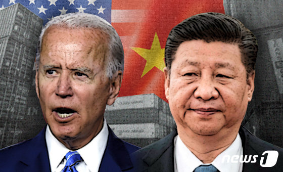 조 바이든 미국 대통령(왼쪽)과 시진핑 중국 국가주석.© News1