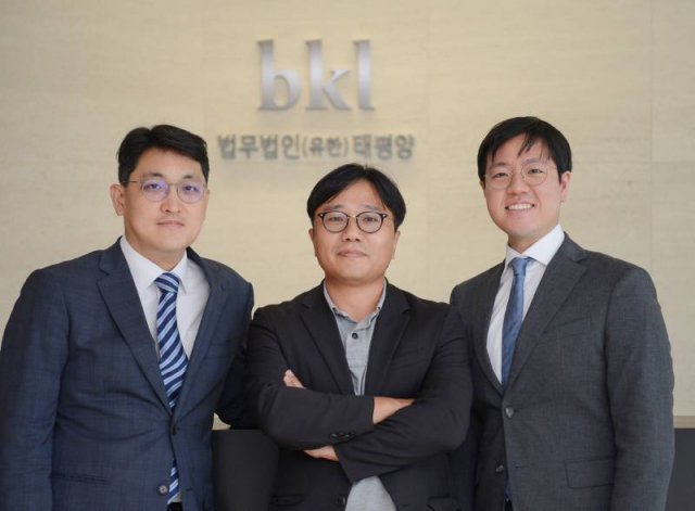 왼쪽부터 법무법인 태평양 김태균, 강태욱, 박주성 변호사 (제공=법무법인 태평양)