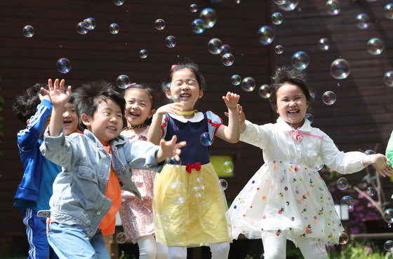 한 유치원 어린이들의 모습. (사진은 기사 내용과 무관함)