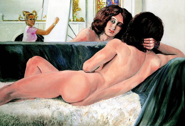 실비아 슬레이, ‘누워있는 남자’(1971년)