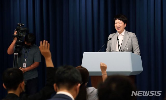 김은혜 “대통령실 '내부감찰'은 상식선…자신에게 냉철해야 해”｜동아일보