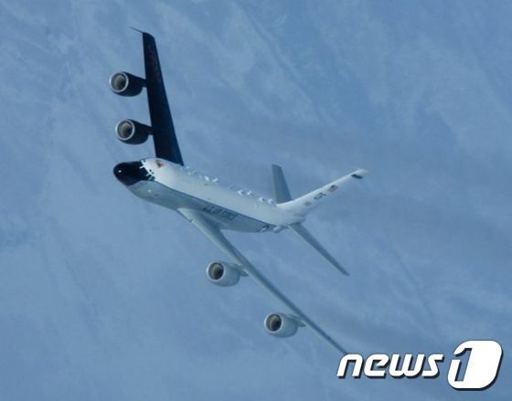 미국 공군 정찰기 RC-135S ‘코브라볼’ (미 공군) ⓒ 뉴스1