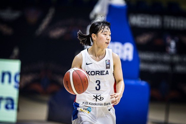 U-18 여자 농구 대표팀 김민아(수원여고). (국제농구연맹 제공)