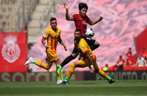 올 시즌 스페인 프리메라리가에서 좋은 활약을 펼치고 있는 이강인(맨 위). 마요르카 트위터