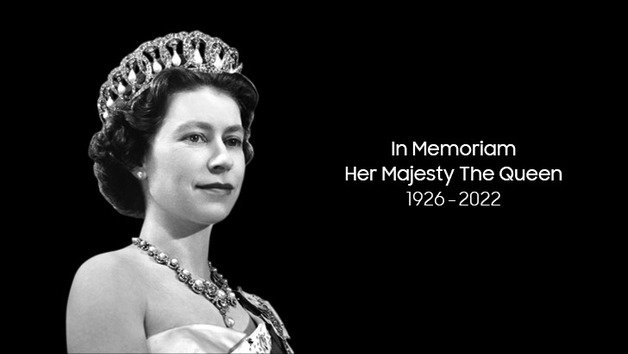 삼성전자 영국 뉴스룸에 게시된 고(故) 엘리자베스 2세 여왕 추모 성명. 삼성전자 뉴스룸 갈무리
