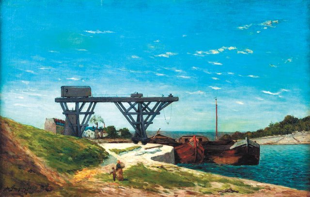 폴 고갱의 ‘센강 변의 크레인’(1875년). 국립현대미술관 제공