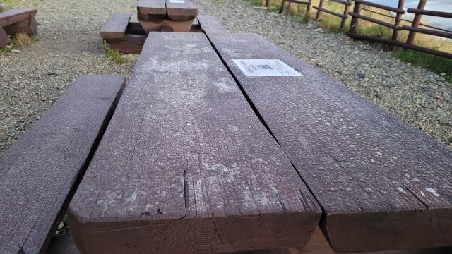 21일 오전 설악산 중청대피소 인근에 올해 첫 서리가 내려앉아 있다. 설악산 국립공원사무소 제공