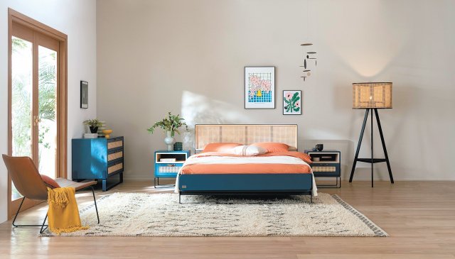 스페인의 가구 디자이너 카를로스 히메네스가 디자인한 현대리바트 ‘미니멀’ 침실 가구 컬렉션.