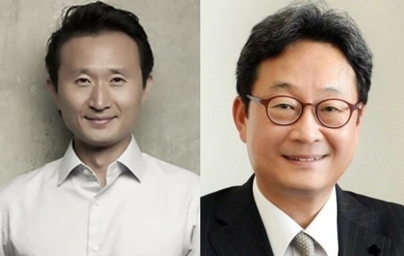 김동조 대통령비서실 연설기록비서관(왼쪽)과 왕윤종 국가안보실 경제안보비서관./