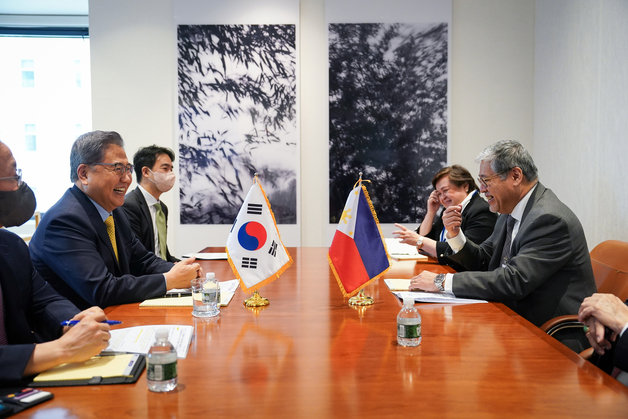 한·필리핀 외교장관회담 (외교부 제공)