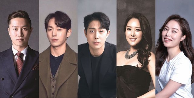 뮤지컬 ‘콰르텟’ 조영태, 변형범, 박상준, 김고운, 김다경