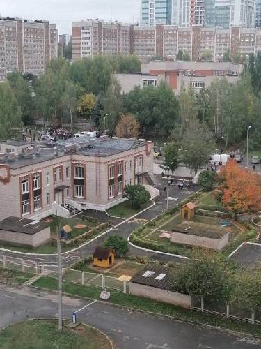러시아 중부 우드무르티야 공화국 이젭스크 88번 학교에서 총격 사건이 발생했다. 뉴스1(트위터 갈무리)