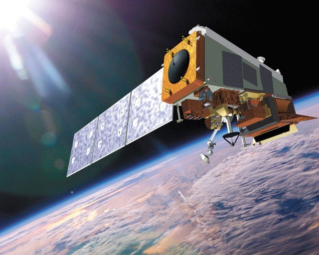 JPSS-2의 모식도. 미국항공우주국(NASA)은 11월 1일(현지 시간) 이상기후를 관측하기 위한 국제 우주 위성 프로젝트 
‘합동극지위성시스템(JPSS)’의 세 번째 위성 ‘JPSS-2’를 띄운다. 미국항공우주국(NASA) 제공