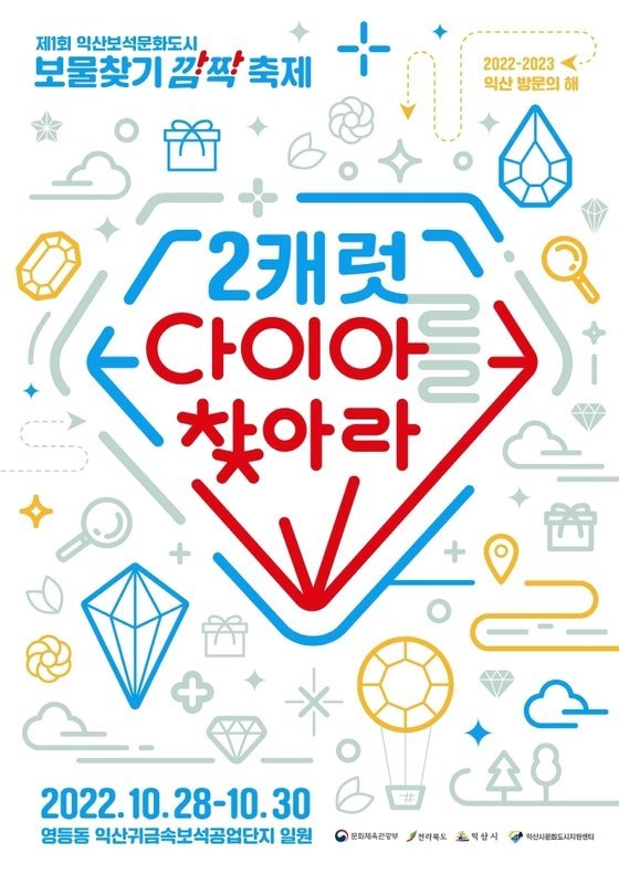 익산시가 주최한 제1회 보물찾기 깜짝 축제. 사진=전북 익산시 제공