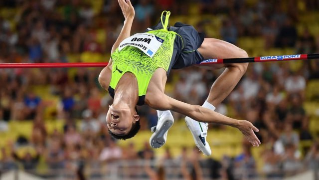 한국 남자 높이뛰기의 간판 우상혁. 뉴시스