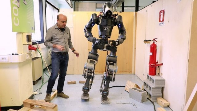 WALK-MAN 프로젝트에서 공개한 로봇, 출처=IIT 유튜브