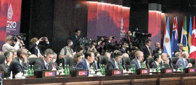 G20 참석한 각국 정상들
