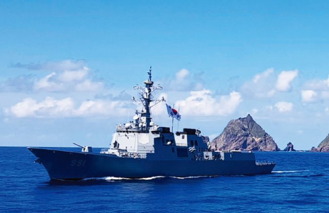 한국 해군 이지스 구축함 세종대왕함. 뉴시스