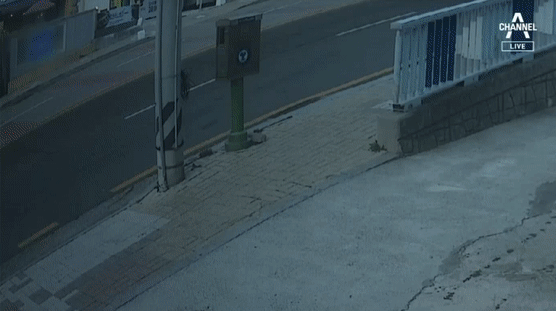 사고 당시 모습. 채널A