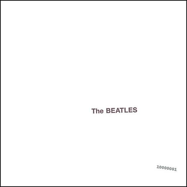 비틀스의 ‘The Beatles’는 백지 앨범의 전형이다. 사진 출처 위키피디아