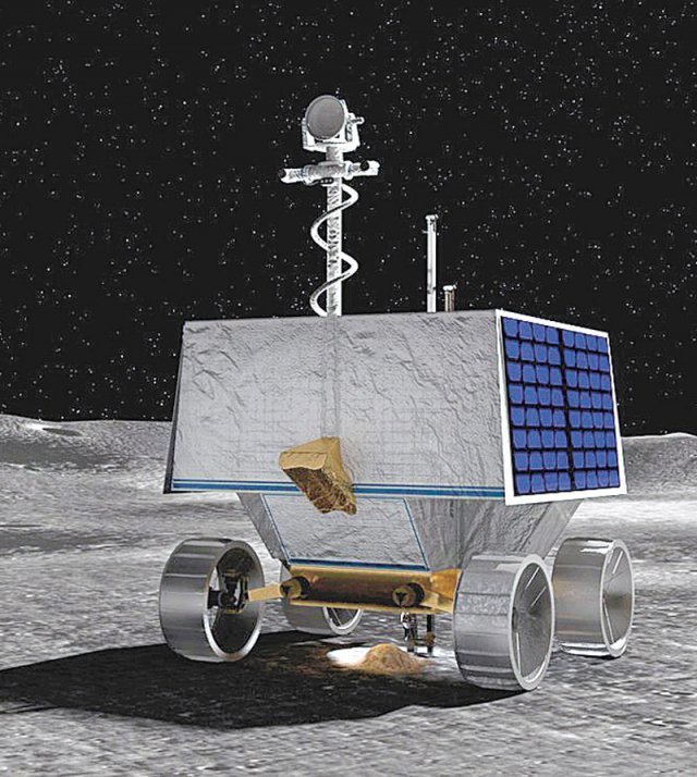 NASA의 로버 ‘바이퍼’는 달 표면 아래 물을 연구한다.NASA 제공