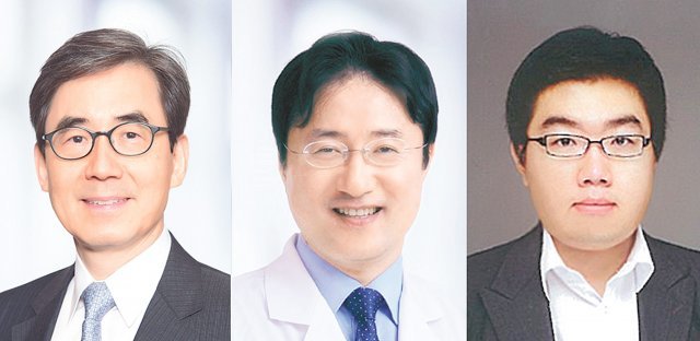 왼쪽부터 서울대병원 순환기내과 김효수 교수, 양한모 교수, 김준오 연구교수.