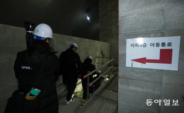 GTX-A 승강장은 지하4층 위치에 있습니다. 신원건기자 laputa@donga.com