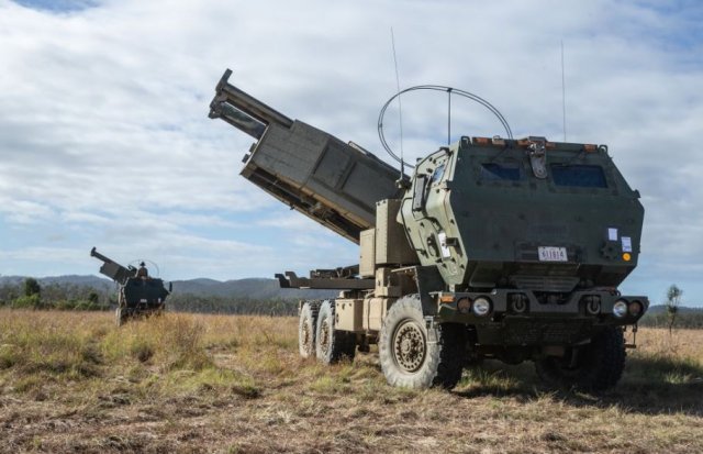 우크라이나군이 러시아군 공격에 사용한 하이마스(HIMARS·고기동포병로켓시스템). 미 육군 제공