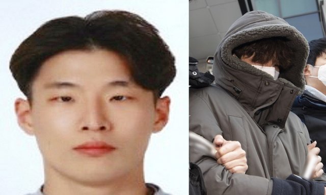 동거녀와 택시기사를 살해한 혐의로 구속된 이기영. 뉴스1